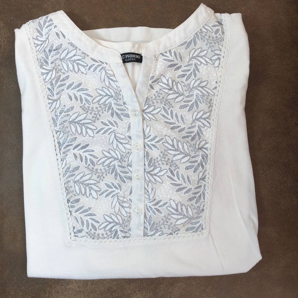Long sleeve cotton tee